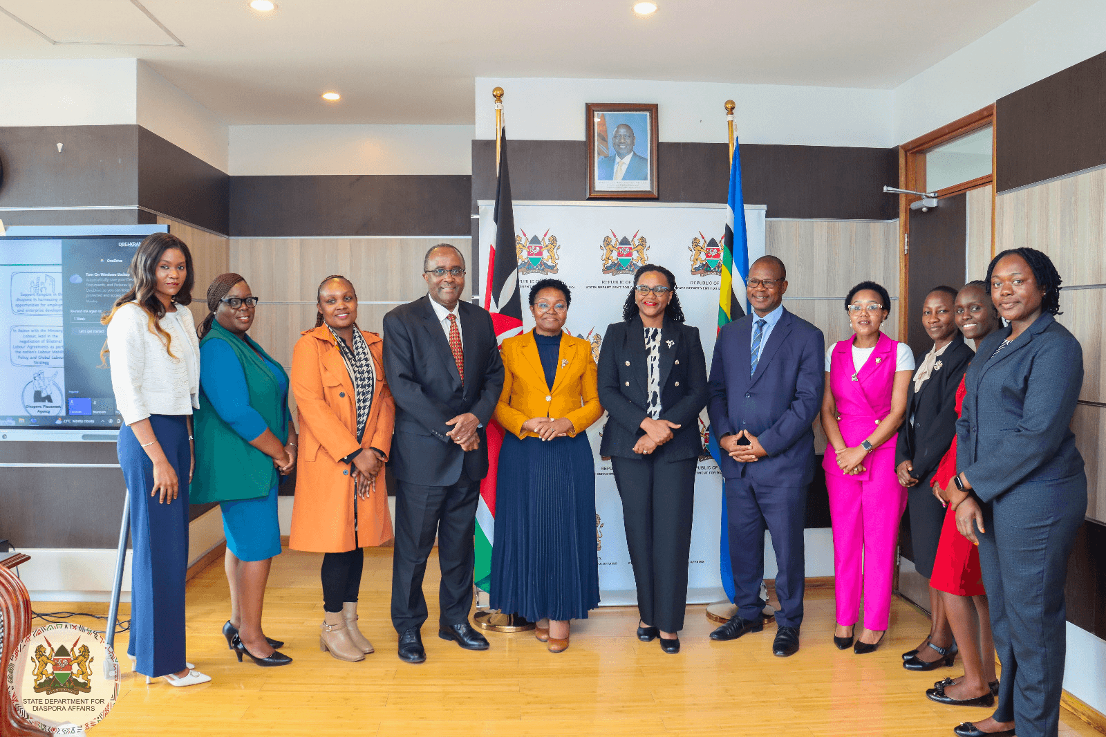 State Department for Diaspora Affairs staff